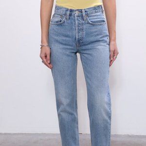 NWT RE/DONE 70s Stove Pipe Denim